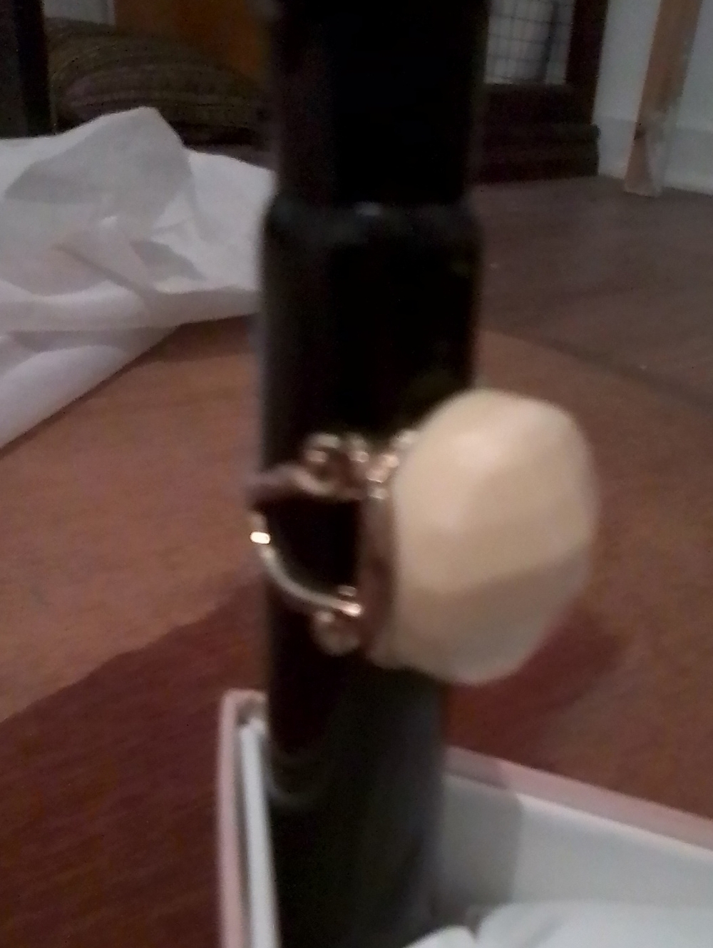 Gold-Tone Cream Statement Ring - Women's Fashion Accessory